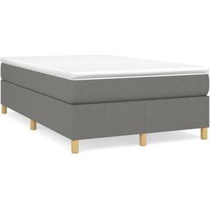 VidaXL-Boxspringframe-stof-donkergrijs-120x200-cm