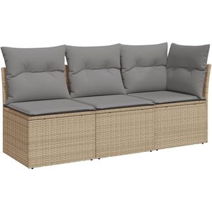 vidaXL-Tuinbank-3-zits-met-kussens-poly-rattan-beige