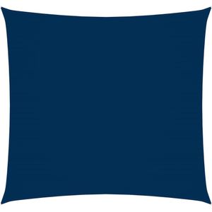 vidaXL Schaduwdoek vierkant 4x4 m oxford stof blauw