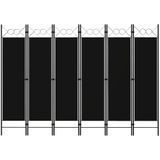 vidaXL-Kamerscherm-met-6-panelen-240x180-cm-zwart