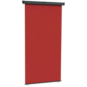 vidaXL Balkonscherm 145x250 cm rood