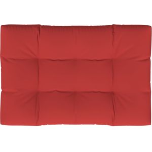 vidaXL-Palletkussen-120x80x12-cm-stof-rood