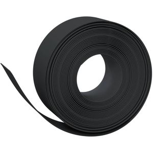 vidaXL Tuinrand 10 m 20 cm polyetheen zwart