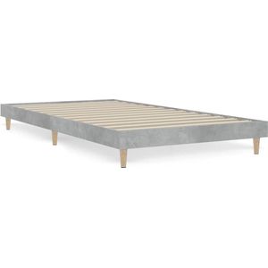 vidaXL-Bedframe-bewerkt-hout-betongrijs-100x200-cm