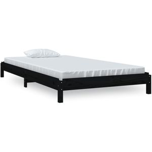 vidaXL-Bed-stapelbaar-80x200-cm-massief-grenenhout-zwart
