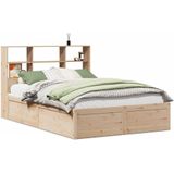 vidaXL Bedframe zonder matras massief grenenhout 120x200 cm