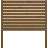 vidaXL Hoofdbord 96x4x100 cm massief grenenhout honingbruin