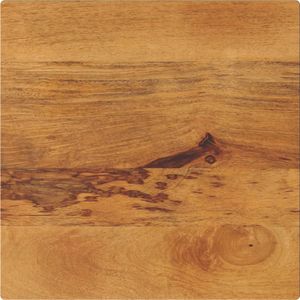 vidaXL Tafelblad vierkant 50x50x3,8 cm massief mangohout