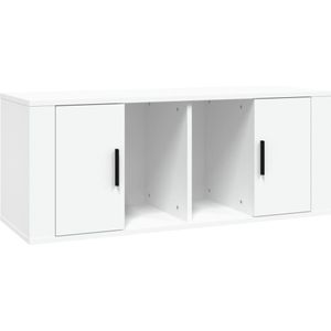 vidaXL-Tv-meubel-100x35x40-cm-bewerkt-hout-wit