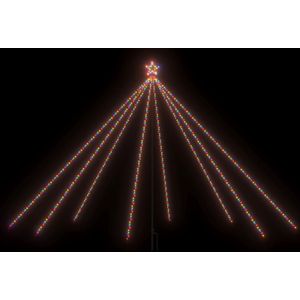 vidaXL Kerstboomverlichting 576 LED's binnen/buiten 3,6 m meerkleurig