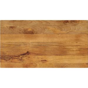 vidaXL Tafelblad rechthoekig 110x60x3,8 cm massief mangohout