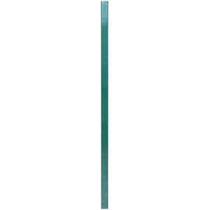 vidaXL Schuttingpalen 10 st 130 cm gegalvaniseerd staal groen
