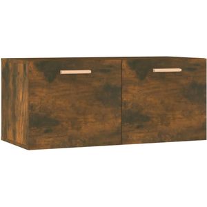 vidaXL-Wandkast-80x35x36,5-cm-bewerkt-hout-gerookt-eikenkleurig