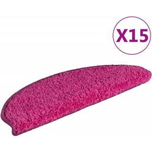 vidaXL-Trapmatten-15-st-65x21x4-cm-roze
