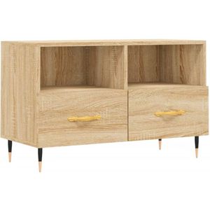 VidaXL-Tv-meubel-80x36x50-cm-bewerkt-hout-sonoma-eiken