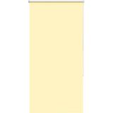 vidaXL Rolgordijn verduisterend 80x130 cm stofbreedte 75,7cm geel