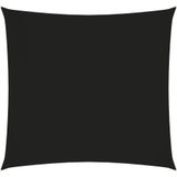 vidaXL Zonnescherm vierkant 3,6x3,6 m oxford stof zwart