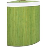 vidaXL-Hoekwasmand-60-L-bamboe-groen