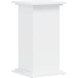 vidaXL Plantenstandaard 33x33x60 cm bewerkt hout wit