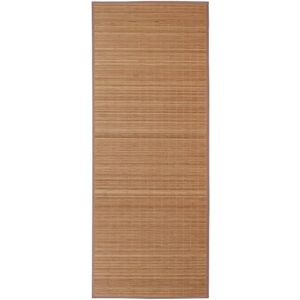 vidaXL-Tapijt-rechthoekig-80x300-cm-bamboe-bruin