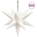 vidaXL Kerstlamp 10 LED's 10 cm wit