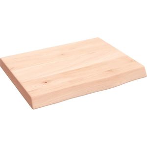 vidaXL-Wandschap-40x30x(2-4)-cm-onbehandeld-massief-eikenhout