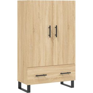 vidaXL-Hoge-kast-69,5x31x115-cm-bewerkt-hout-sonoma-eikenkleurig