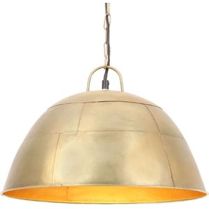 VidaXL Hanglamp Industrieel Vintage Rond 25 W E27 41 cm Messingkleurig