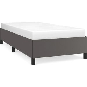 vidaXL-Bedframe-kunstleer-grijs-80x200-cm