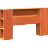 vidaXL - Bedframe - zonder - matras - massief - grenenhout - wasbruinx200 - cm