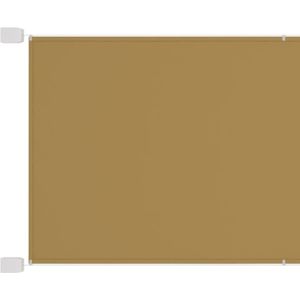 vidaXL Luifel verticaal 140x800 cm oxford stof beige