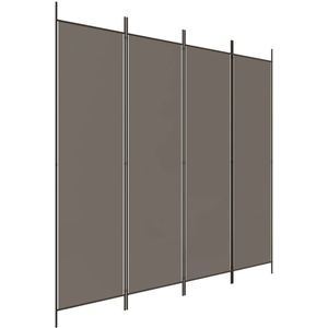 vidaXL-Kamerscherm-met-4-panelen-698x180-cm-stof-antracietkleurig