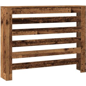 vidaXL Radiatorombouw 104x20x82 cm bewerkt hout oud hout