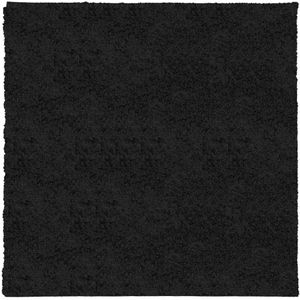 vidaXL-Vloerkleed-PAMPLONA-shaggy-hoogpolig-modern-200x200-cm-zwart