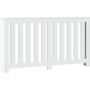 vidaXL Radiatorombouw 149x20x82 cm bewerkt hout wit