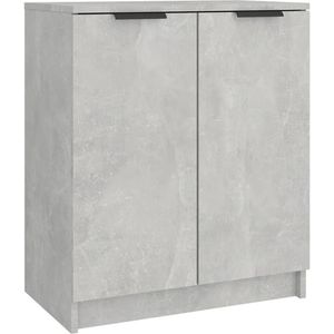 vidaXL-Schoenenkast-59x35x70-cm-bewerkt-hout-betongrijs