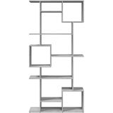 vidaXL Boekenkast 92x29x188 cm bewerkt hout grijs sonoma eikenkleurig