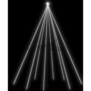 vidaXL Kerstboomverlichting 1300 LED's binnen/buiten 8 m koudwit