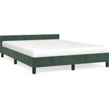 vidaXL-Bedframe-met-hoofdeinde-fluweel-donkergroen-140x200-cm