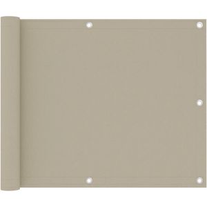 VidaXL-Balkonscherm-75x300-cm-oxford-stof-beige