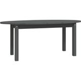 VidaXL Salontafel 110x55x45 cm Massief Grenenhout Grijs