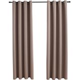 vidaXL-Gordijn-verduisterend-met-metalen-ringen-2-st-140x175-cm-taupe