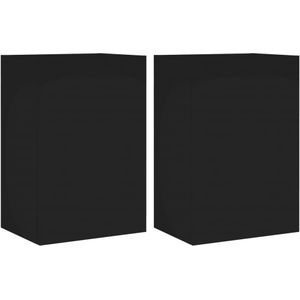 vidaXL-Tv-wandmeubels-2-st-40,5x30x60-cm-bewerkt-hout-zwart