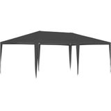 VidaXL Professionele Partytent 90 g/m² 4x6 m - Antraciet