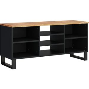 vidaXL-Tv-meubel-100x33x46-cm-massief-acaciahout-en-bewerkt-hout