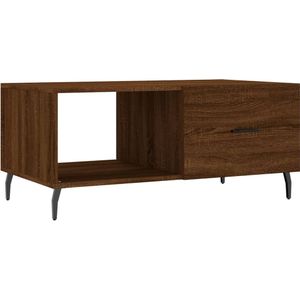 vidaXL-Salontafel-90x50x40-cm-bewerkt-hout-bruin-eikenkleur