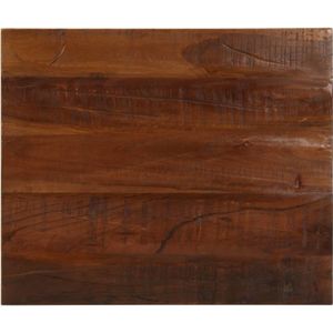 vidaXL Tafelblad rechthoekig 60x50x2,5 cm massief gerecycled hout
