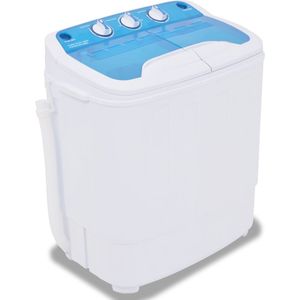 VidaXL Mini Wasmachine met Dubbele Trommel 5,6 Kg