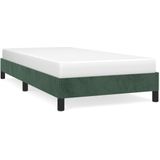 vidaXL-Bedframe-fluweel-donkergroen-90x190-cm