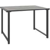 VidaXL Tuintafel 55x40x37 cm Staal Antracietkleurig